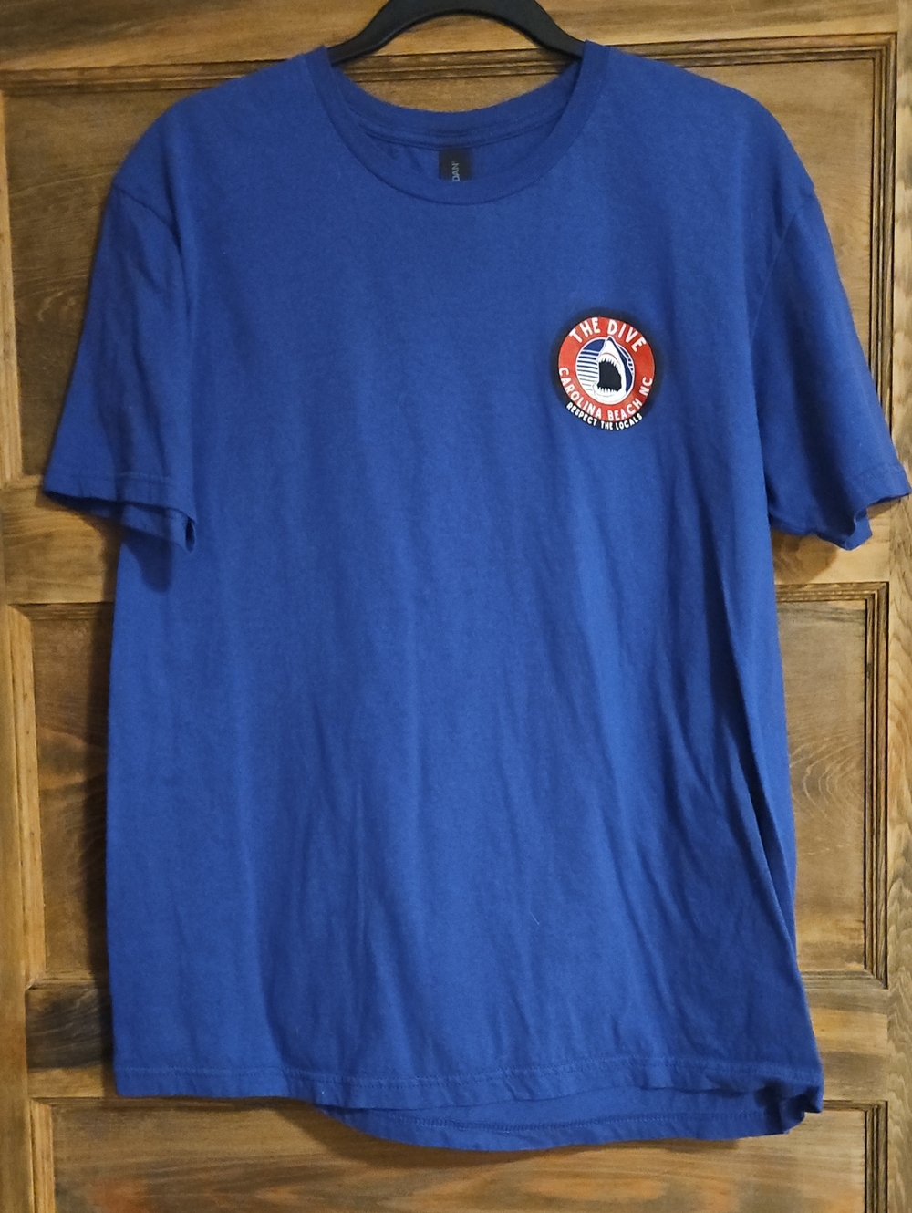Carolin Beach Dive Bar Short-Sleeve Crewneck T-Shirt - Navy